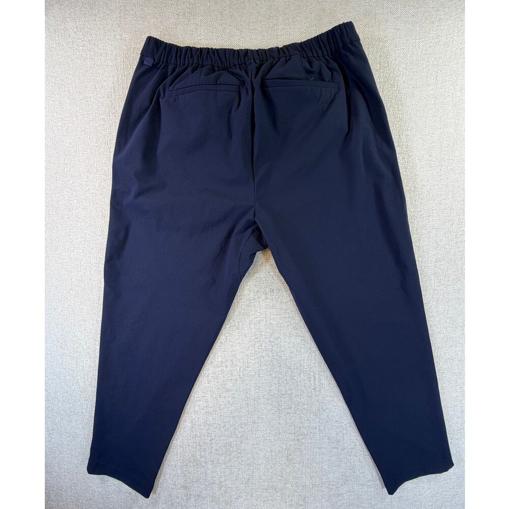 VRST Mens 2XL Blue Slim Taper Performance Pants Athletic Casual Stretch Trousers - Picture 2 of 10